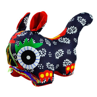 布老虎民间工艺品吉祥虎婴儿满月B百天送礼手工玩偶布艺小老虎摆