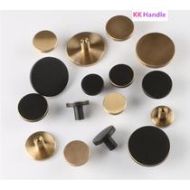 Round Brass Dresser Knobs Drawer Pulls Handles Cabinet Door
