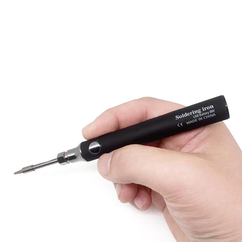 USB Electric Soldering Iron 5V Type Power Bank Charging Model Electric Soldering Iron for Repair, Hot Stamping, Plastic Decals, Stainless Steel, Ac Power USB Electric Soldering Iron 5V Type Power Bank Charging Model Electric Soldering Iron for Repair, Hot Stamping, Plastic Decals, Stainless Steel, Ac Power