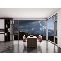 Longtu 70 broken bridge outward-opening bottom-hung window double-layer hollow tempered glass enclosed balcony