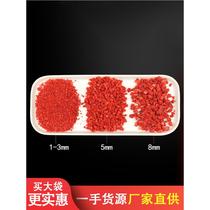 Freeze-dried strawberry crushed strawberry diced crispy snowflake cake decoration baked dried fruit commercial snacks