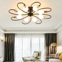 Cross-border new product Nordic ceiling lamp living room molecular lamp modern simple childrens room bedroom restaurant magic bean ceiling lamp