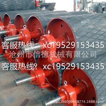 Belt conveyor cast rubber roller tail roller diameter 500 630 800 quality assurance