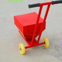 Football field rubber wheel line drawing vehicle track and field playground line drawing vehicle runway lime line drawing vehicle