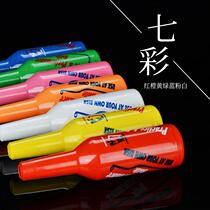 Colorful fancy bartending practice bottle bottle throwing practice bottle bartender plastic wine bottle bartending performance bar bottle