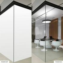 Intelligent dimming glass electronically controlled atomized film glass home hotel power-on transparent transparent power-off remote control color-changing glass