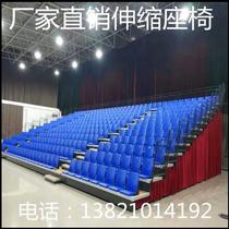 New movable pin fixed manual electric retractable stage seats for basketball stadium indoor and outdoor direct-moving theater stairs for audience