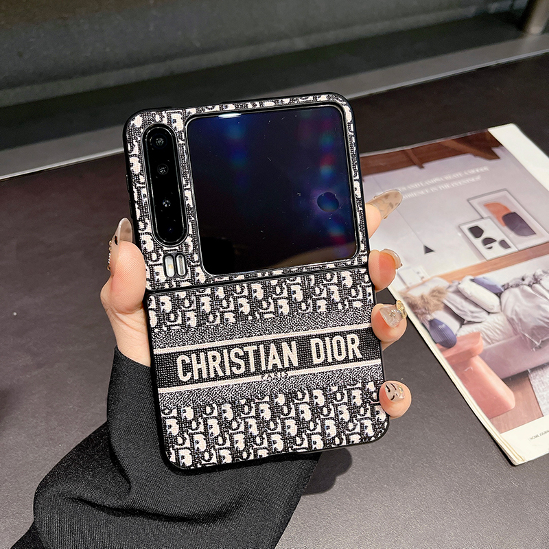 Black Leather Letter Wide-Fold New Model Suitable for Huawei Purax Collector's Edition Phone Case Trendy Brand Purax Vintage Women's Style Black Leather Letter Wide-Fold New Model Suitable for Huawei Purax Collector's Edition Phone Case Trendy Brand Purax Vintage Women's Style