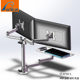 Baishijie Brand 2025 New Industrial Equipment Integrated Aluminum Alloy Keyboard and Mouse Holder Computer Monitor Manufacturer
