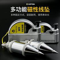 German imported strong magnetic wire pendant for carpentry decoration construction site measurement tool automatic first level