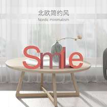 Spot letter set DIY table setting INS simple modern wedding childrens room model room decoration wooden crafts