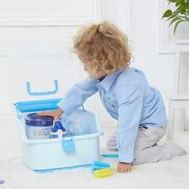 Portable baby bottle storage box plastic baby tableware milk powder box childrens products dust-proof storage rack
