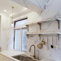 European-style partition bracket bracket wall shelf bracket wall hanging partition shelf decorative gold support tripod