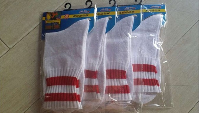 Chất liệu cotton nguyên chất của chuyến thám hiểm vớ bóng vớ vớ khử mùi mạnh mẽ vớ vớ đích thực Thiên Tân thám hiểm vớ thể thao 10 đôi vớ nam cổ cao