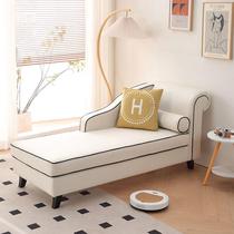 Hotel and B&B American-style fabric chaise longue small apartment sofa chaise longue separate bedroom recliner bed footrest recliner