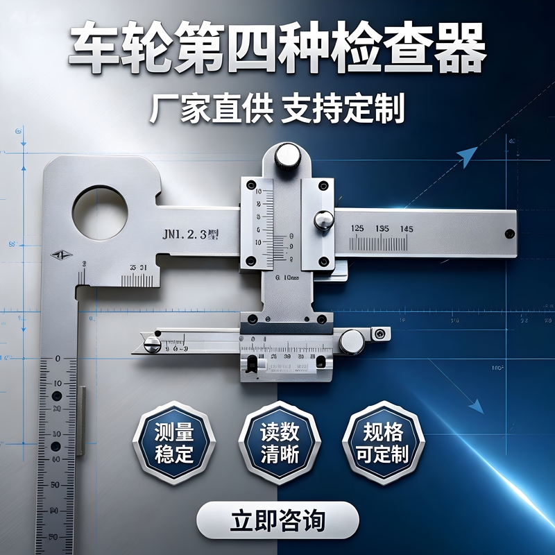 Fourth Type of Inspection Device Llj4D Railway Vehicle Wheel Set Inspection Instrument Wheel Scuff and Peel Depth Detection Measuring Tool Fourth Type of Inspection Device Llj4D Railway Vehicle Wheel Set Inspection Instrument Wheel Scuff and Peel Depth Detection Measuring Tool
