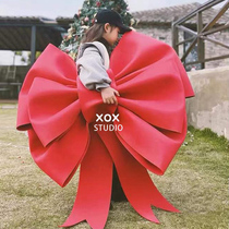Background wall extra large bow decoration shop wedding pendant DIY material package giant internet celebrity ins big bow
