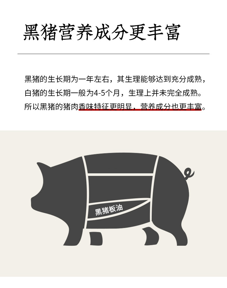 安享好物 安享S级猪油-尝梦有机黑猪油 国标 