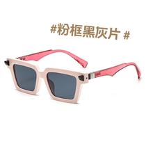 2024 New Retro Square Sunglasses Mens Trendy Outdoor Cycling Sunglasses European and American Personalized Glasses Frames