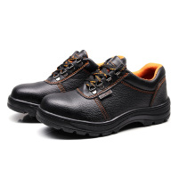 Labor protection shoes oil-resistant acid-alkali-resistant safety shoes anti-smash anti-puncture protective shoes steel toe-toe sports outdoor shoes