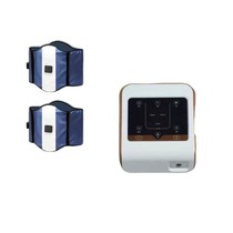 Ultrasonic vibration massage air wave ems belt vibration electric heating automatic air pressure acupuncture pulse hot compress