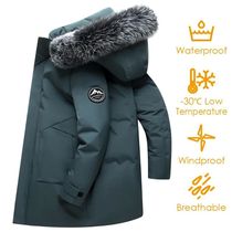 2024 Autumn Winter Men Windproof Down Jacket Coats Mens Warm