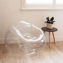 Lazy inflatable sofa doll storage air sofa camping outdoor lounge chair rental internet celebrity transparent sofa