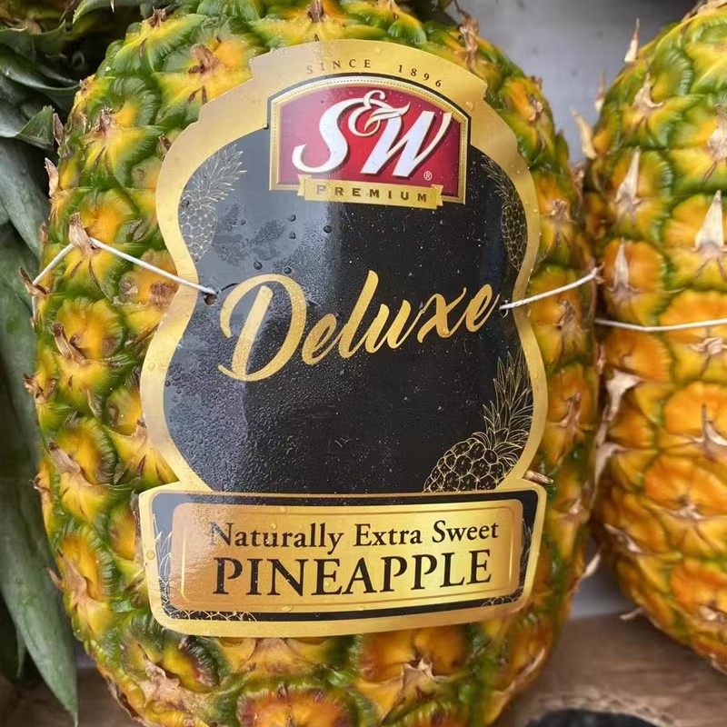 进口菲律宾黑钻凤梨：甜蜜诱惑，一口难忘的热带风情🍍!-凤梨-淘宝百科网