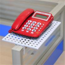 Iron office desktop potted plant rack desk storage shelf telephone thermal printer storage rack flower rack