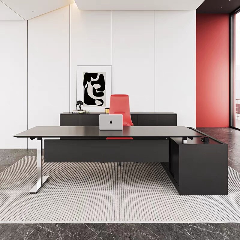 Intelligent Dual Motor Adjustable Boss Desk, Supervisor Desk, Executive Desk Adjustable Desk, Simple Modern Ceo Desk