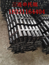 Ролик универсальный 直销输送带三连串托辊橡胶托辊缓冲三连串托辊瓷托辊井下滚筒改向