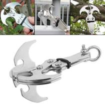 Stainless steel outdoor carabiner hook gravity hook stainless steel survival folding escapement hook rock climbing heavy claw flying tiger hook