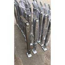 New non-standard custom-made new stainless steel engineering column handrails hanging glass railings shopping mall guardrails villa fences