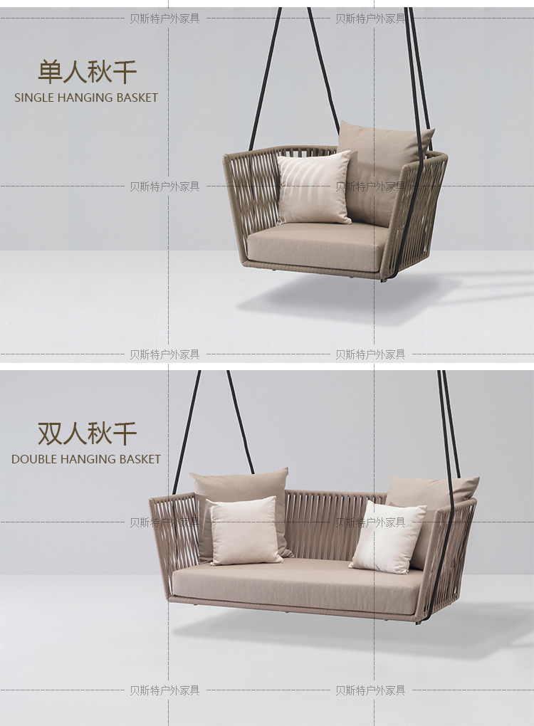 ban công ngoài trời Villa Garden sofa mây sofa giải trí ghế wicker bàn cà phê mây patio sofa Bắc Âu - Ghế sô pha ghế sofa đơn dài