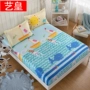 Giường in cotton Yihuang đệm bông trải giường đôi Simmons bảo vệ 1,5m / 1,8 m giường Ga phủ giường là gì