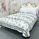 Washed cotton wide edge bed cover single piece, universal for all seasons, 2025 new tatami bed cover, quilted anti-slip bed sheet