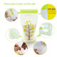 Bimirth Storage Milk Bags Breast Milk Preservation Freezer Bags Self-Standing Double Zipper Seal 112 Pieces 250ml