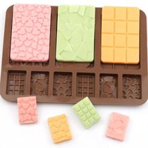9-Cavity Chocolate Silicone Mold Fondant Candy Cake Molds Cu
