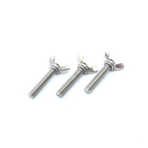 Manufacturer supplies DIN316 stainless steel 304 butterfly screw A2-70 fastener connector Yuanbao screw