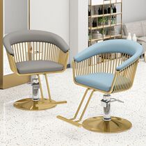 Barber shop chair hair salon chair retro hair salon special high-end hair cutting internet celebrity trendy shop perm and dyeing chair