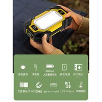 Black Panther Sen dual magnet work light rechargeable super bright long battery life with portable car repair auto repair repair light emergency light