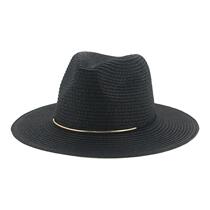 Hats for Women Bucket Sun Hats Ribbon Band Men Hat Straw Sum