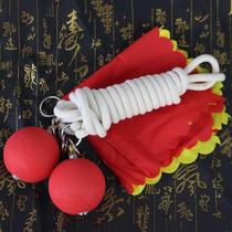 Fitness ball flow planet double ball solid rubber elastic martial arts equipment middle-aged and elderly competition ball swing ball