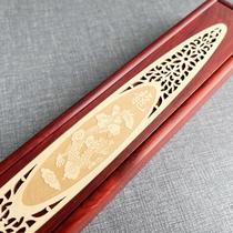 2024 new fetal hair brush management custom-made rosewood pig box one-year-old fetal hair memorial product to commemorate the full moon hair growth