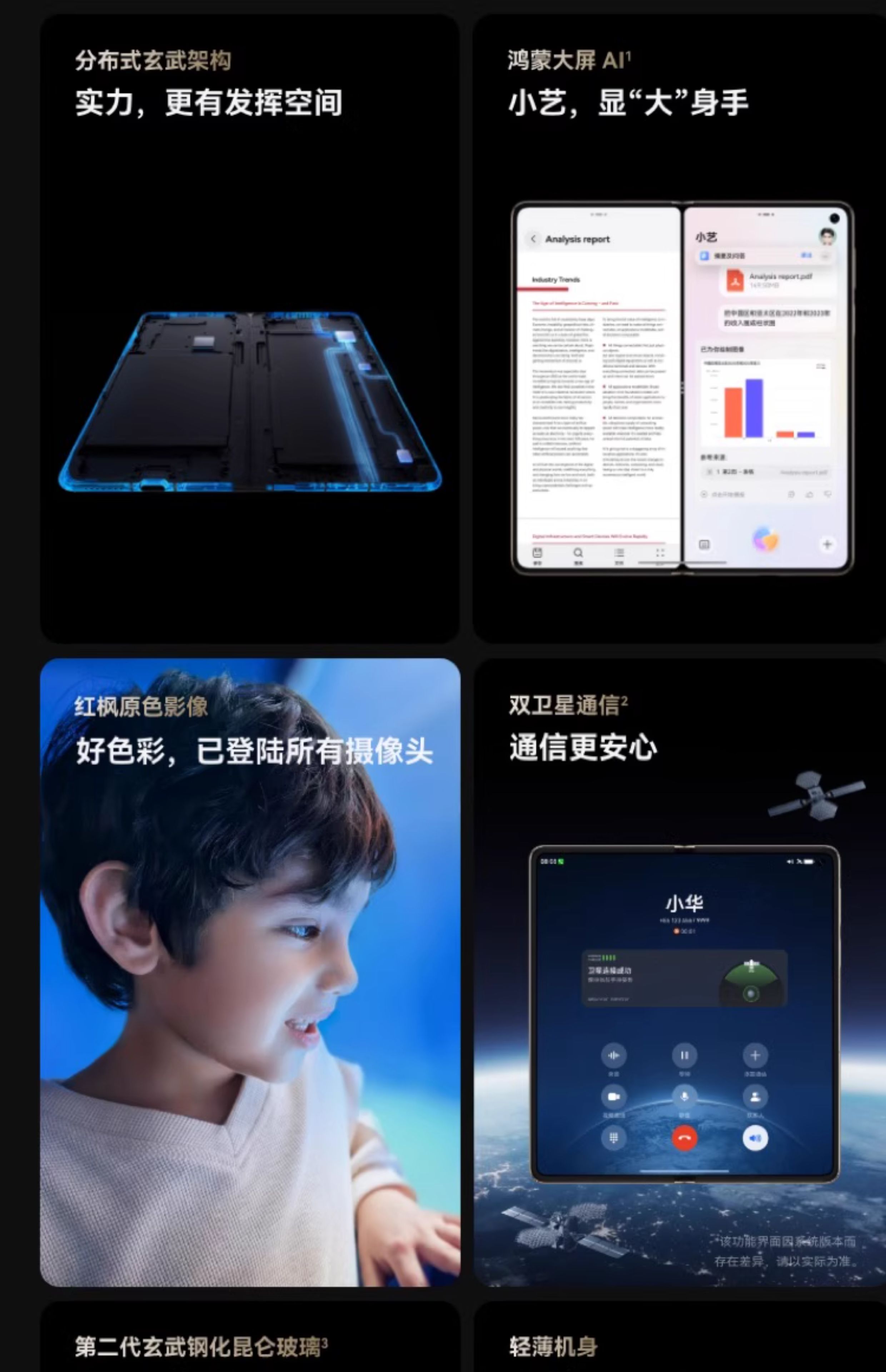 【宸音双11】HUAWEI Mate X6分布式玄武架构鸿蒙大屏AI红枫原色影像折叠旗舰手机插图2