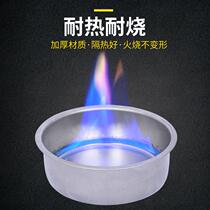 Solid alcohol box charcoal oven charcoal stove round grilled fish stove hot pot grill grilled fish round alcohol stove cup
