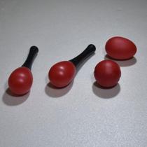 New small sand hammer baby red ball chasing hearing vision grasping intelligent care training newborn baby toy rattle 0