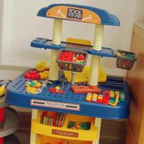 Boys Kids Simulation Repair Tool Bench Set Diy Electric