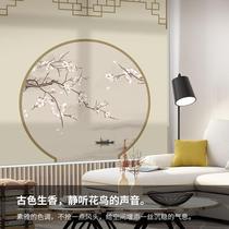New Chinese-style roller blinds roller-pull lifting home bedroom blackout curtains partitions balcony sunshades