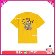 (Deposit) 4 Spring and Summer New Letter Printed Casual Sports Versatile Fashion Couple Tops for Men and Women 152